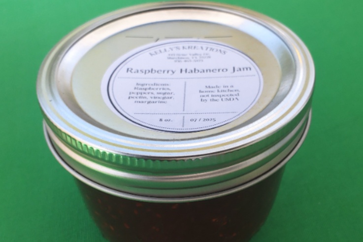 Raspberry Habanero Jam