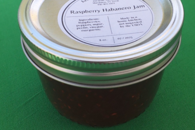 Raspberry Habanero Jam