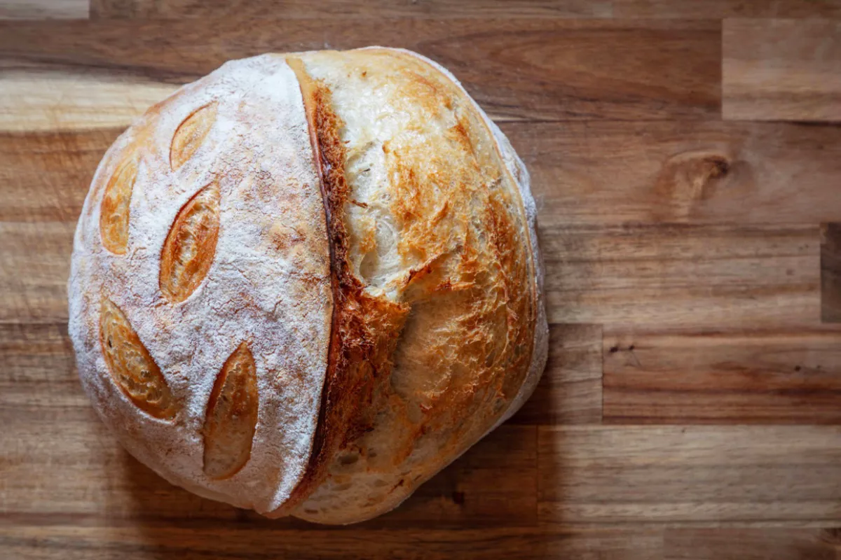 Classic White Sourdough Loaf